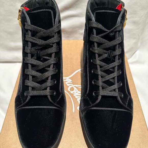 🚫🚫🚫🚫SOLD🚫🚫🚫🚫Christian Louboutin Louis the Lips - Colour Black/Gold - Picture 2 of 9